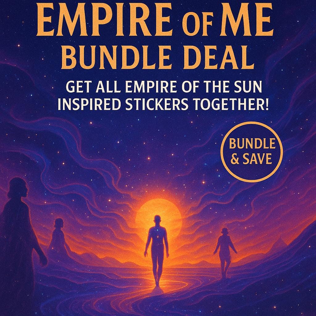 Smudge Off Sticker Bundle – Set of 3 Spiritual Cleansing Vinyl Decals for Laptops, Water Bottles & Journals